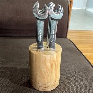 SNAP ON Silver Wrench Handle Steak Knives